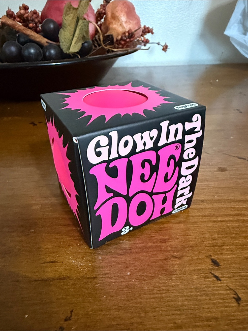 Glow in the Dark NeeDoh Pink - New sealed